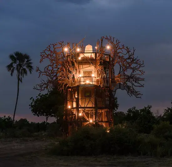 Xigera Safari Lodge in Moremi Game reserve Botswana