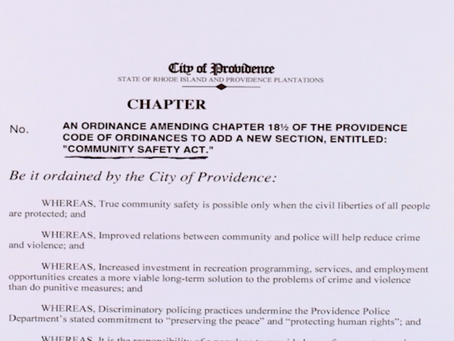 Policing Providence: The Community Safety Act