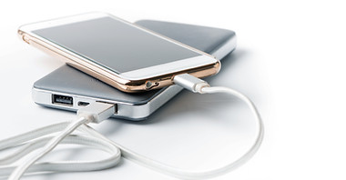 phones charging