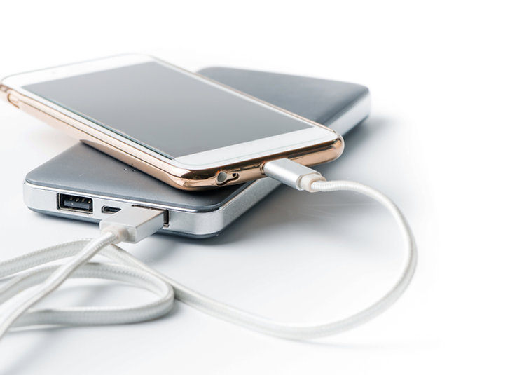 phones charging