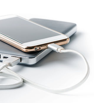 Los teléfonos de carga