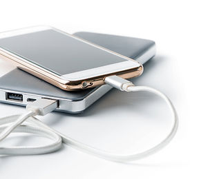phones charging