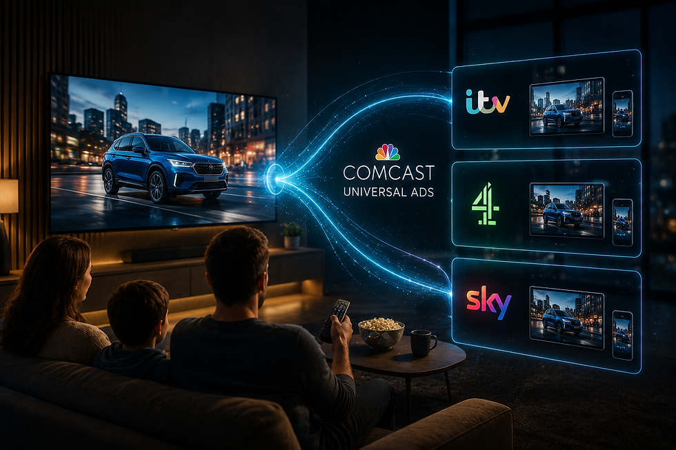 Comcast's Universal Ads lands in the UK with ITV, Channel 4 and Sky