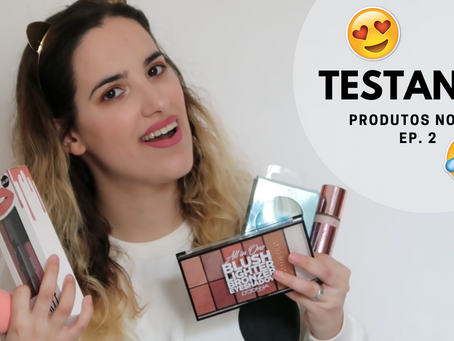 💄 Testando produtos novos ep. 2