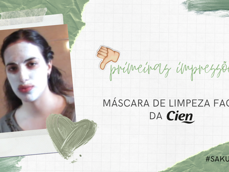 🤔 Máscara de limpeza facial - Cien