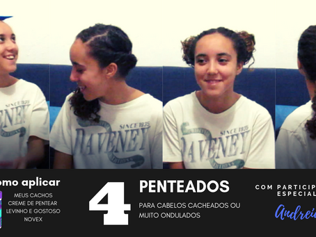 💇 Aplicação do Levinho e Gostoso e 4 Penteados para Cacheadas