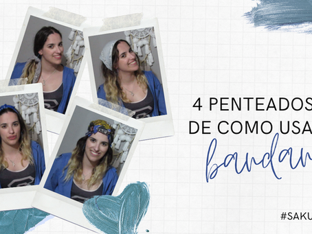 💇♀️ 4 Penteados com Bandanas