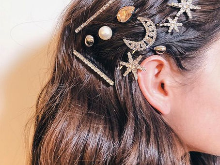 🌙 Acessório do Momento | Pearl Hair Clips