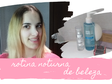🌙 Rotina de beleza noturna