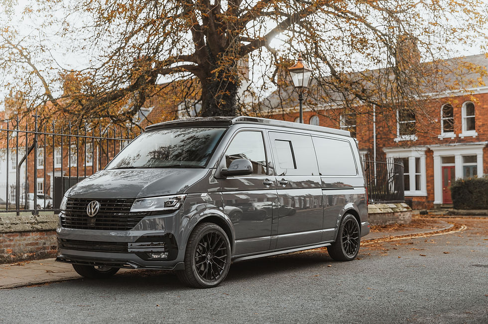 Volkwagen transporter camper van, luxury camper van