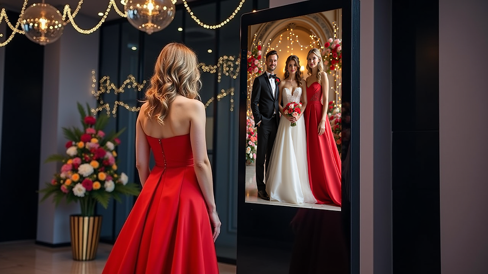 Augmented Reality (AR) Wedding Photo Booth