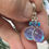 Thumbnail: Opal Dichroic Glass Drop Earrings