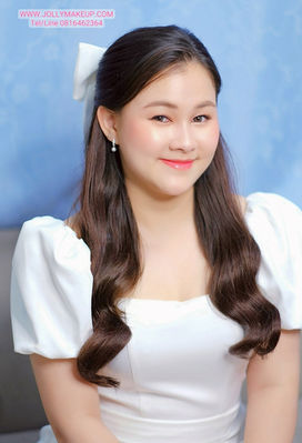 ช่างแต่งหน้าเจ้าสาว, ช่างแต่งหน้าสไตล์เกาหลี, แต่งหน้าเจ้าสาวโทนชมพู, แต่งหน้าเจ้าสาว