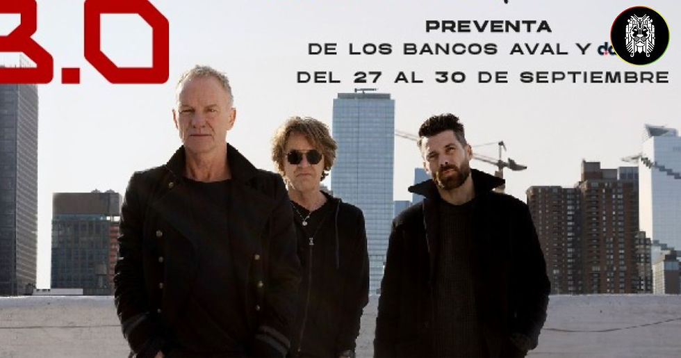Sting y su gira mundial llegan a Colombia: una noche única en Bogotá
