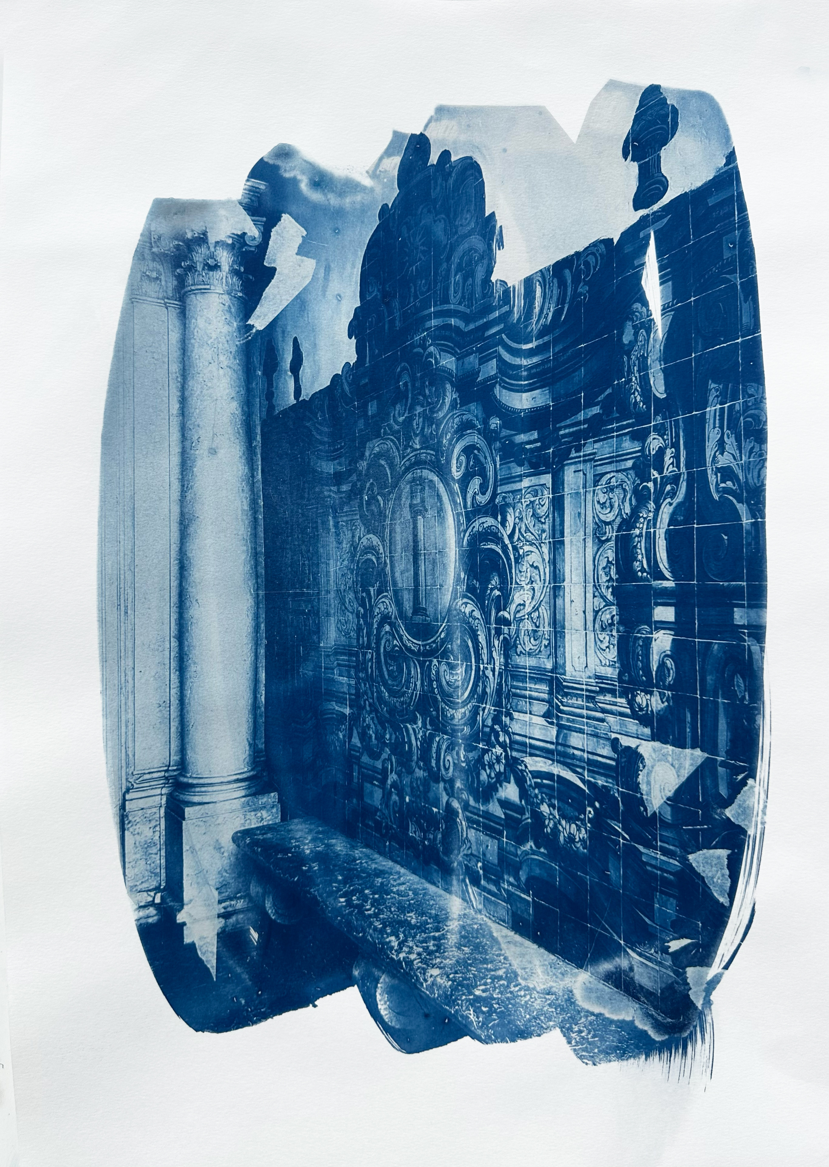 Miradoura Sophia Exterior (Gesture), Framed