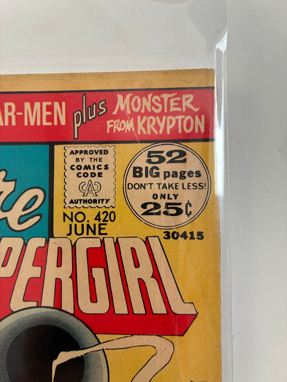 Thumbnail: Adventure Comics #420 Featuring Supergirl