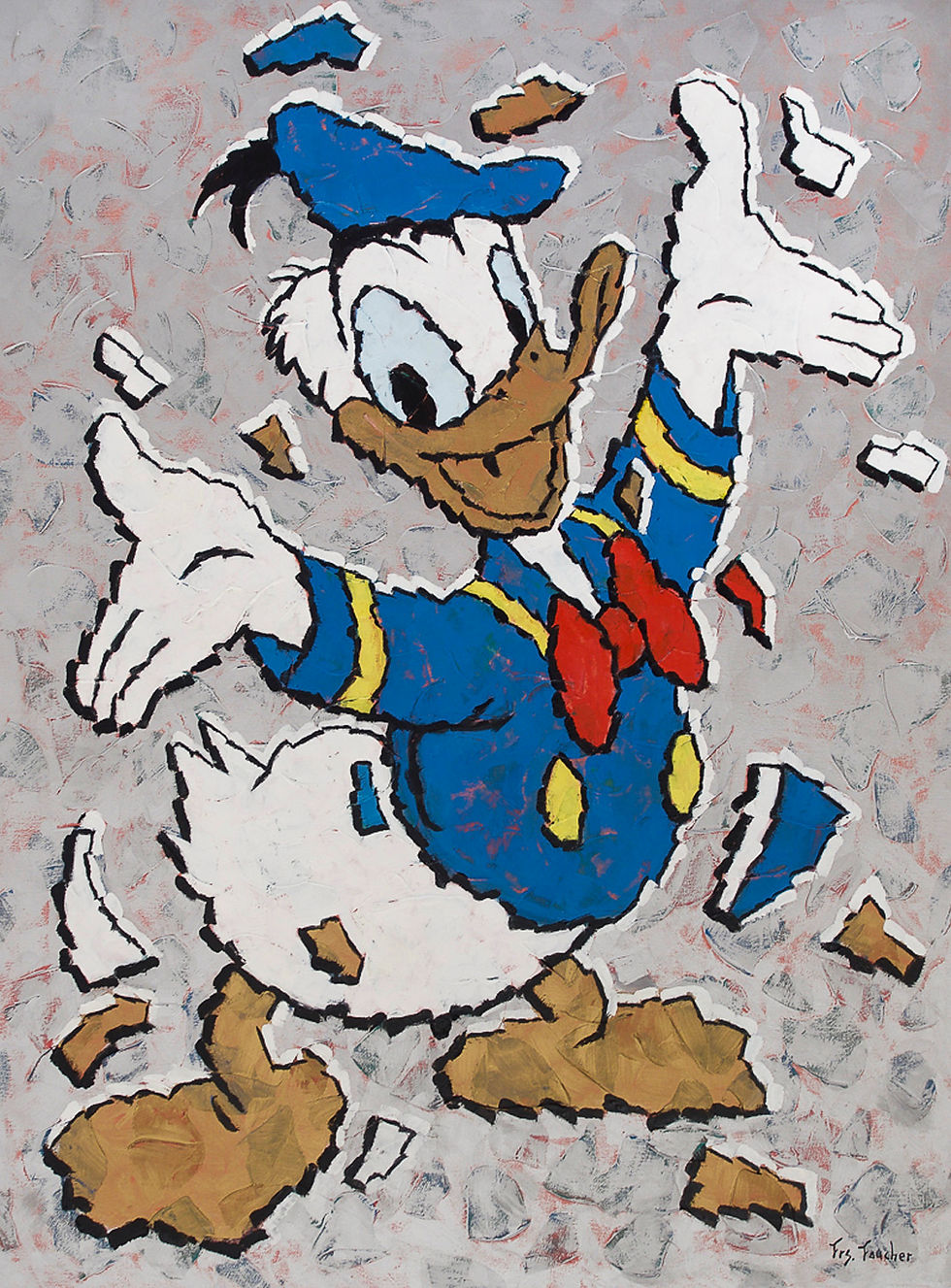 Ce cher Donald 48 x 36 in (122 x 91 cm)