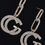 ภาพขนาดย่อ: Studded G, Drop, Earring Set