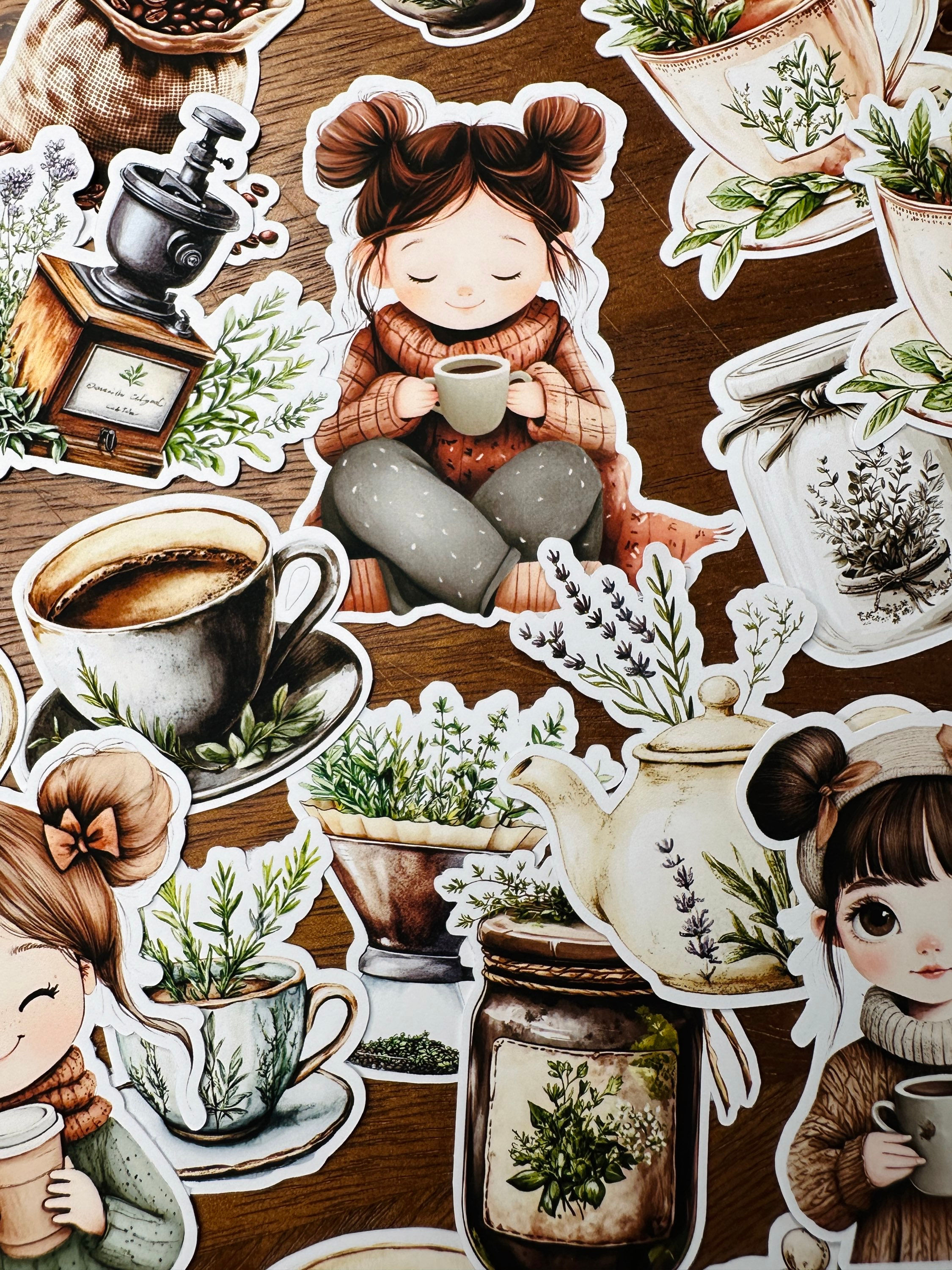 Stickers Coffee Time