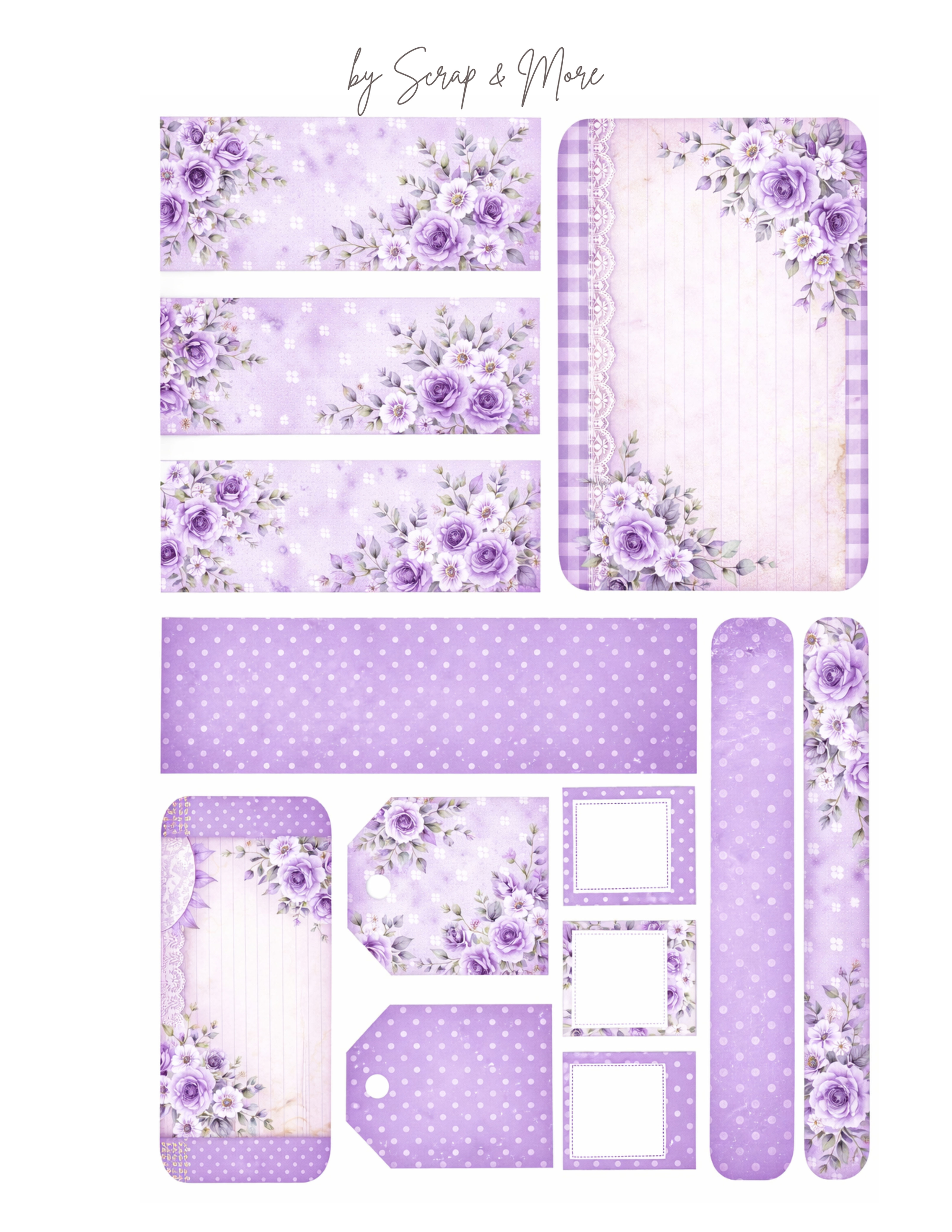 Kit Stickers + Papel