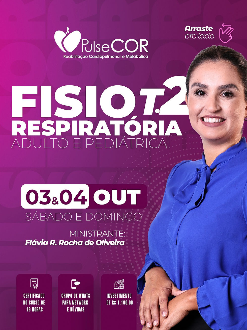 FISIOTERAPIA RESPIRATÓRIA EM ADULTOS E PEDIÁTRICA - TURMA 2 - 2026 )