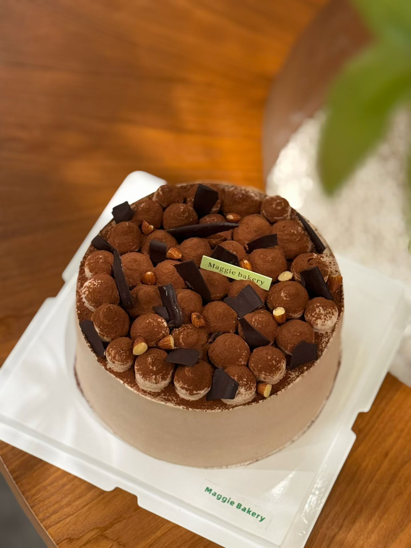 Chocolate Ganache Brûlée Cake