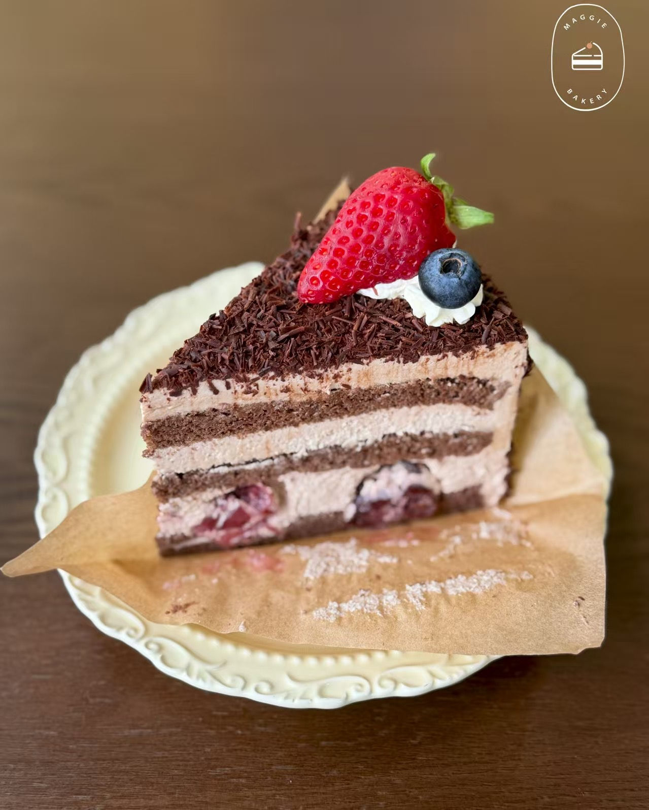 Valrhona Black Forest cake