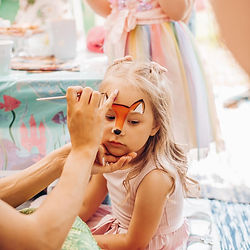 kids birthdays pafty facee painting