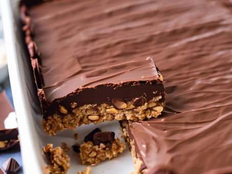 Chocolate PB Bars (Or Cups)