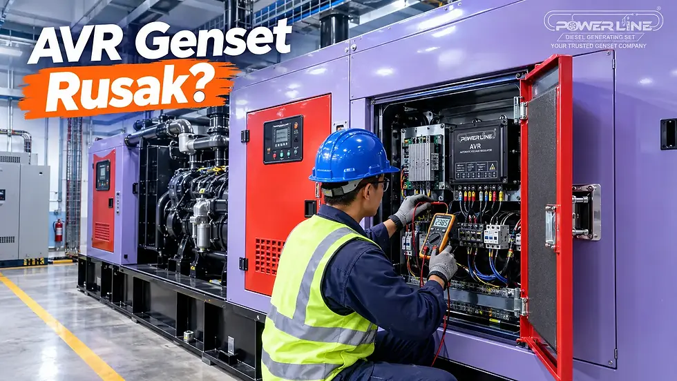 avr genset rusak