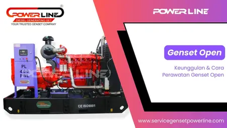 Apa itu Genset Open? Ini Keunggulan & Cara Perawatannya!