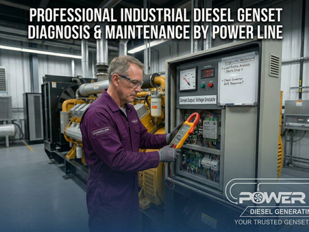 Genset Tidak Kuat Menahan Beban? Ini Penyebab Teknis & Cara Mengatasinya