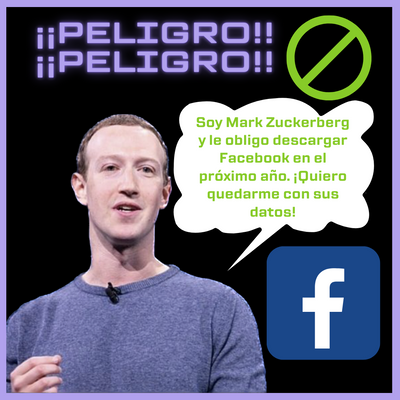 ¡¡PELIGRO!! ¡¡PELIGRO!! NO DESCARGUE FACEBOOK