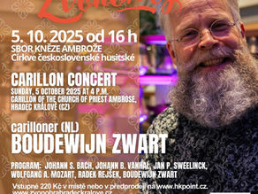 Další carillonérský koncert - hraje Boudewijn Zwart