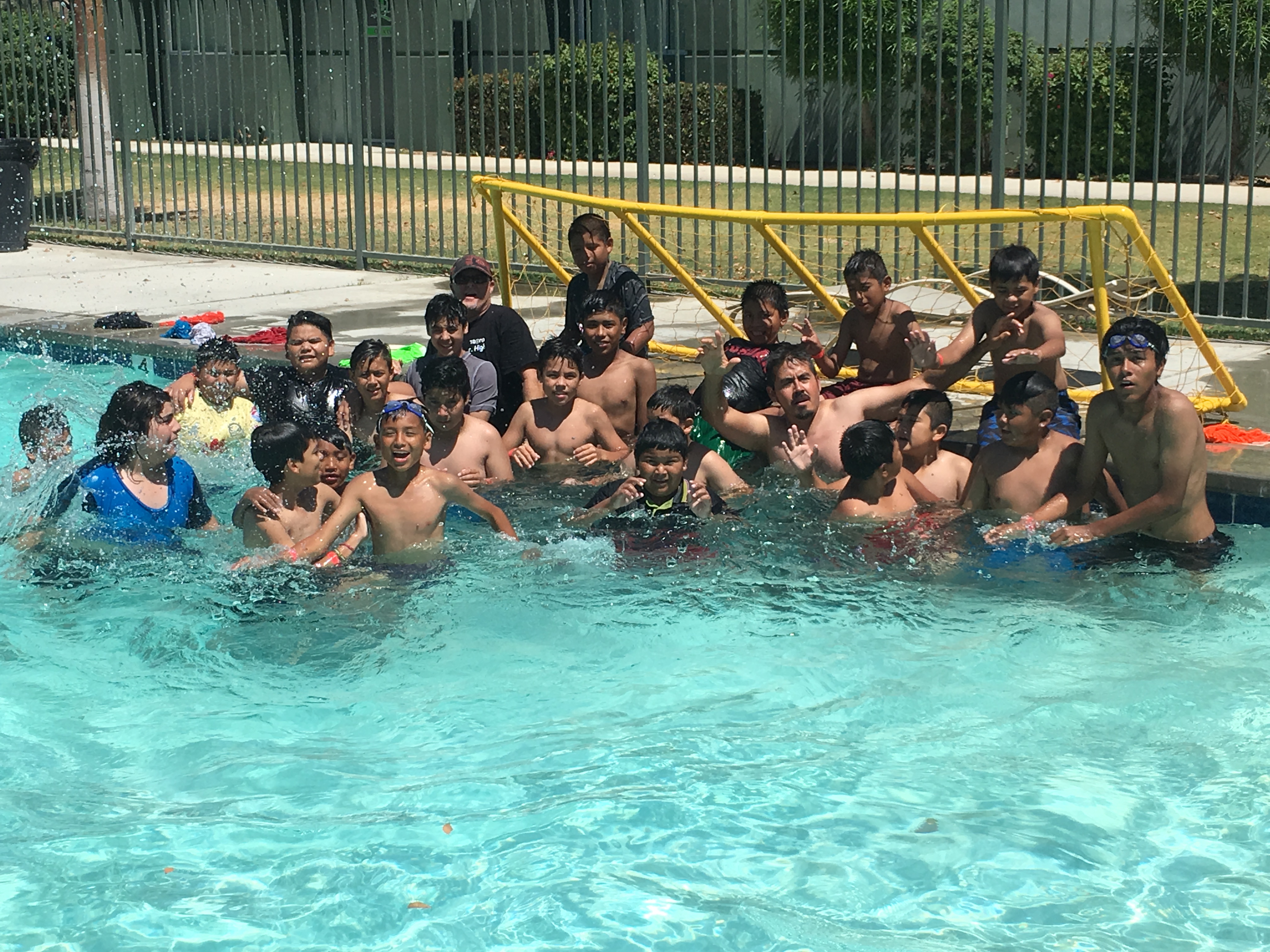 Tesoro JR high swim party-7