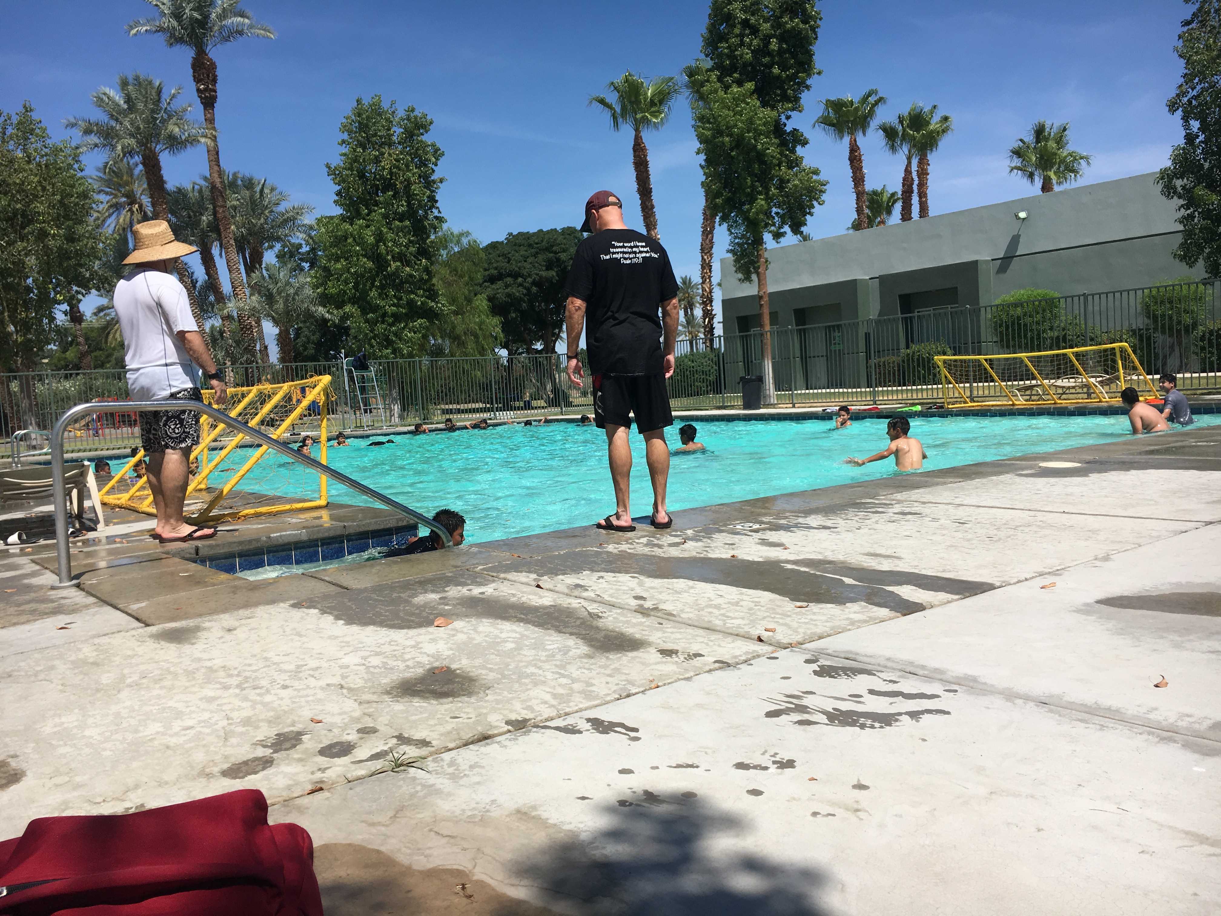 Tesoro JR high swim party-1