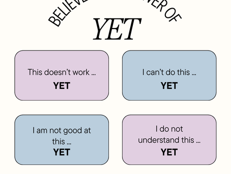 The Power of Yet