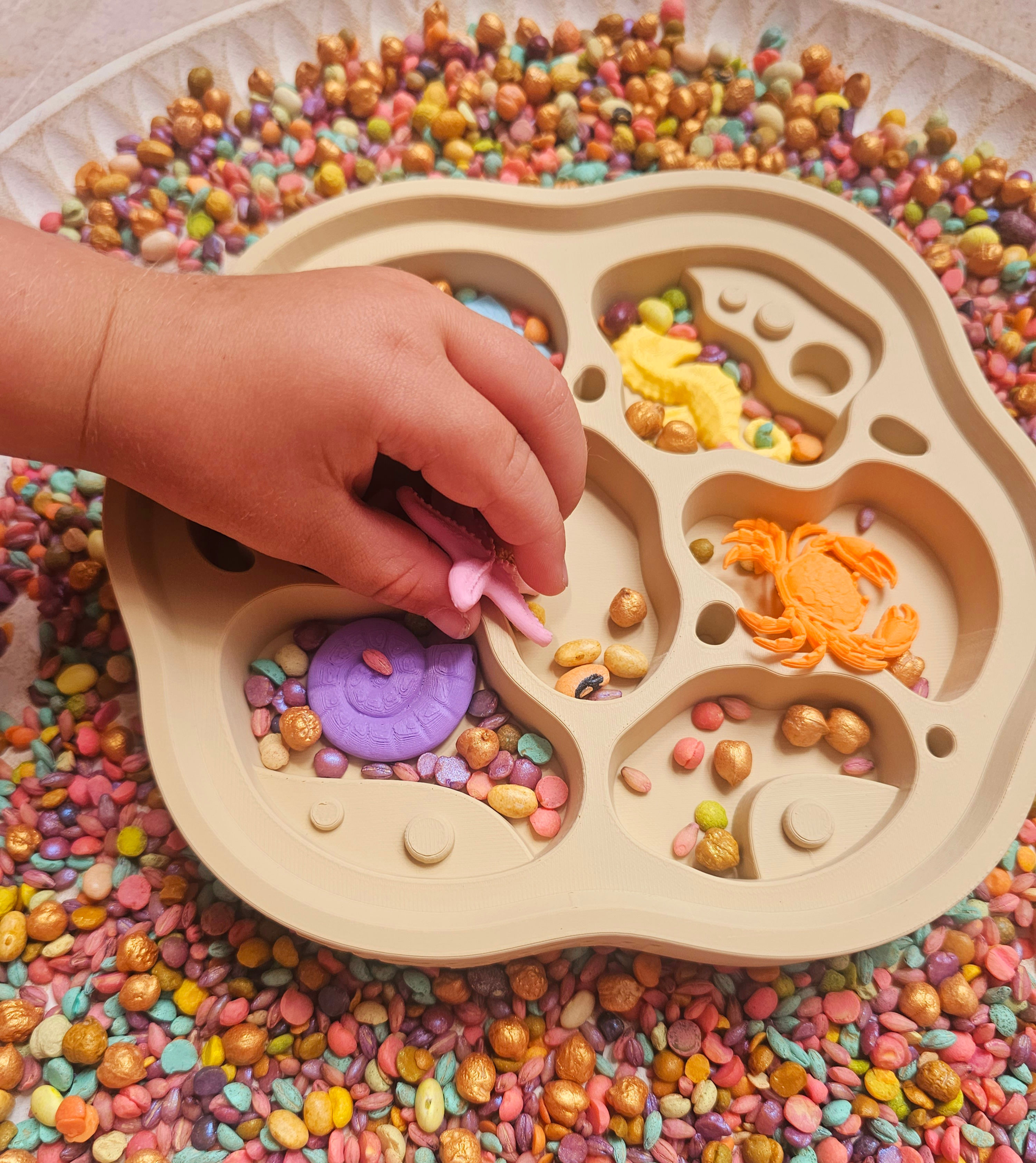 Rockpool and Friends Sensory Play Tray