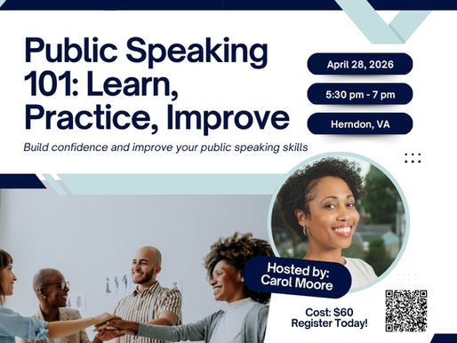 Info graphic with workshop details and a picture of coworkers