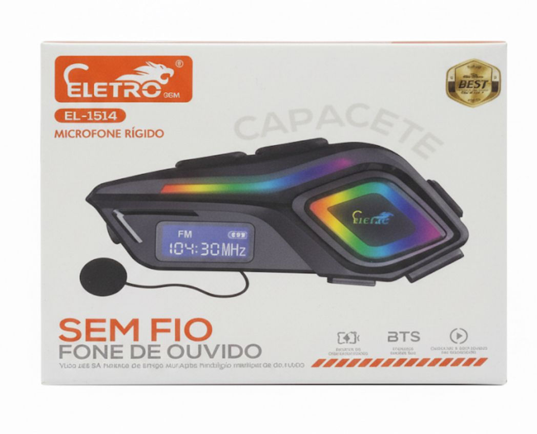 Microfone Rígido para Motocicleta