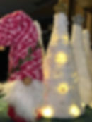 Christmas Gnome and Trees