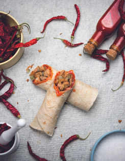 Masala Chili Soslu Tavuk Wrap.jpg