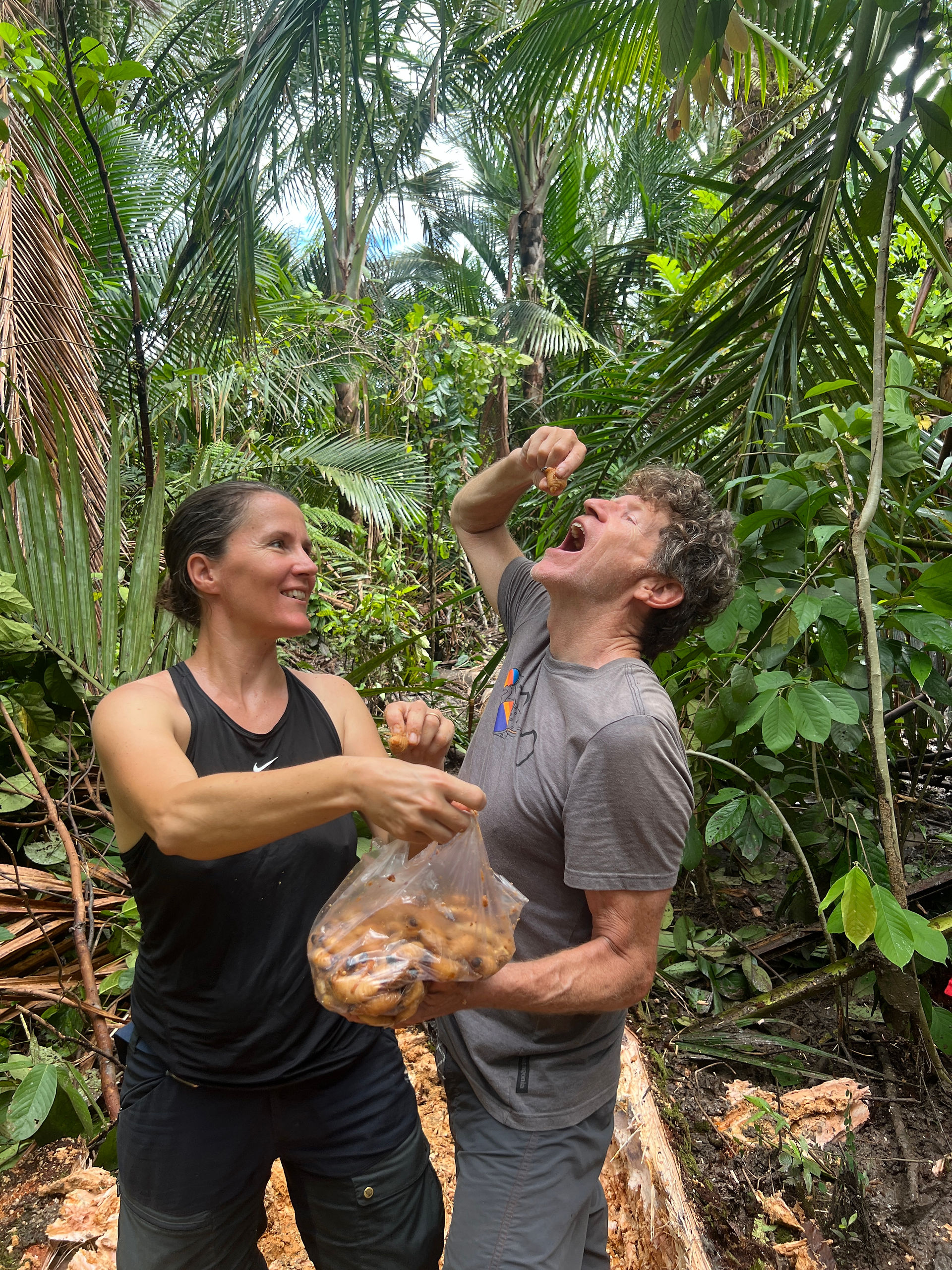 A turning year - XPLORid nomadic lifestyle: eating sago worms