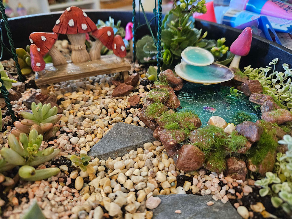 Thumbnail: Oct - Succulent Fairy Garden