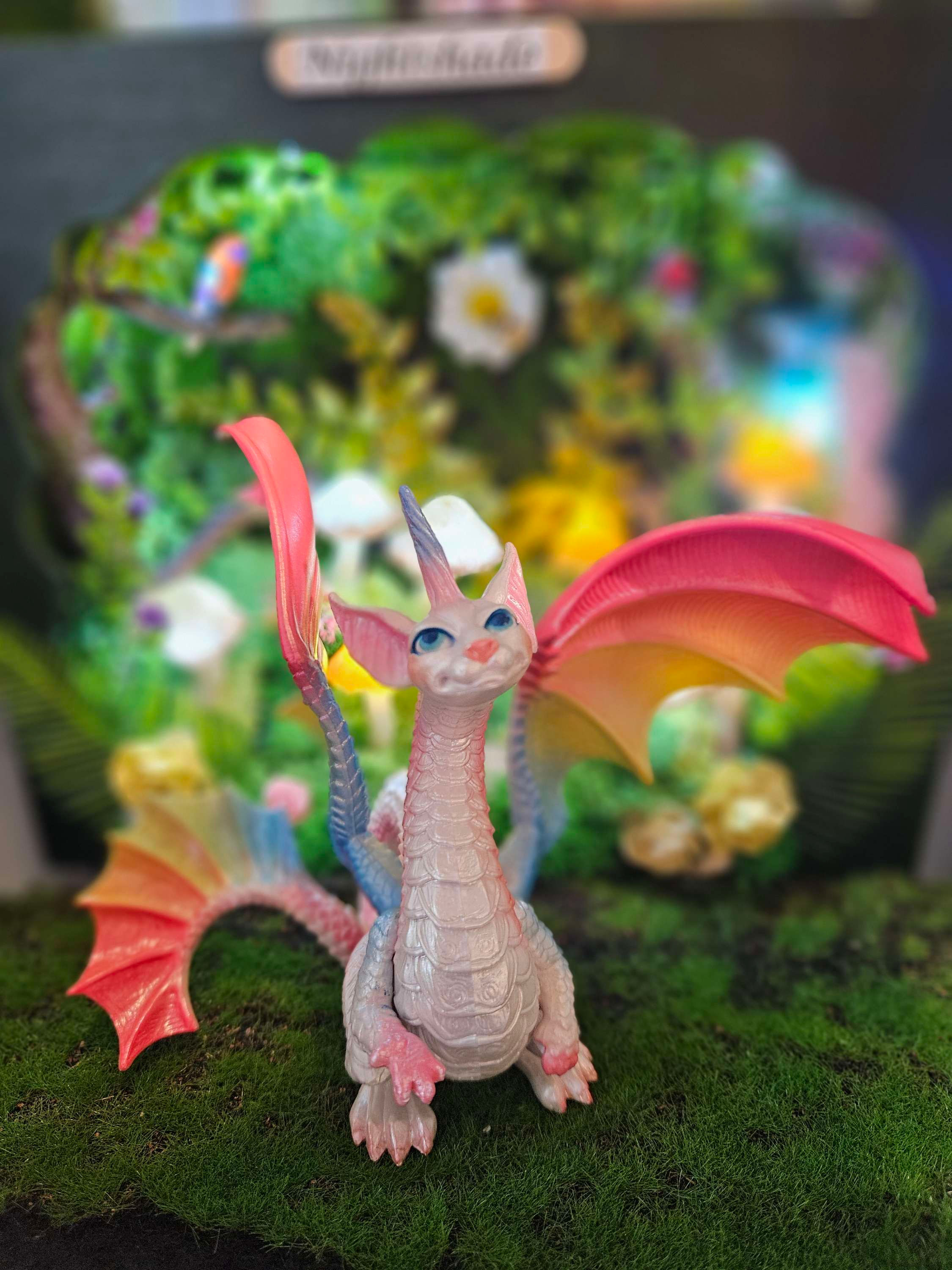 Rainbow unicorn Dragon