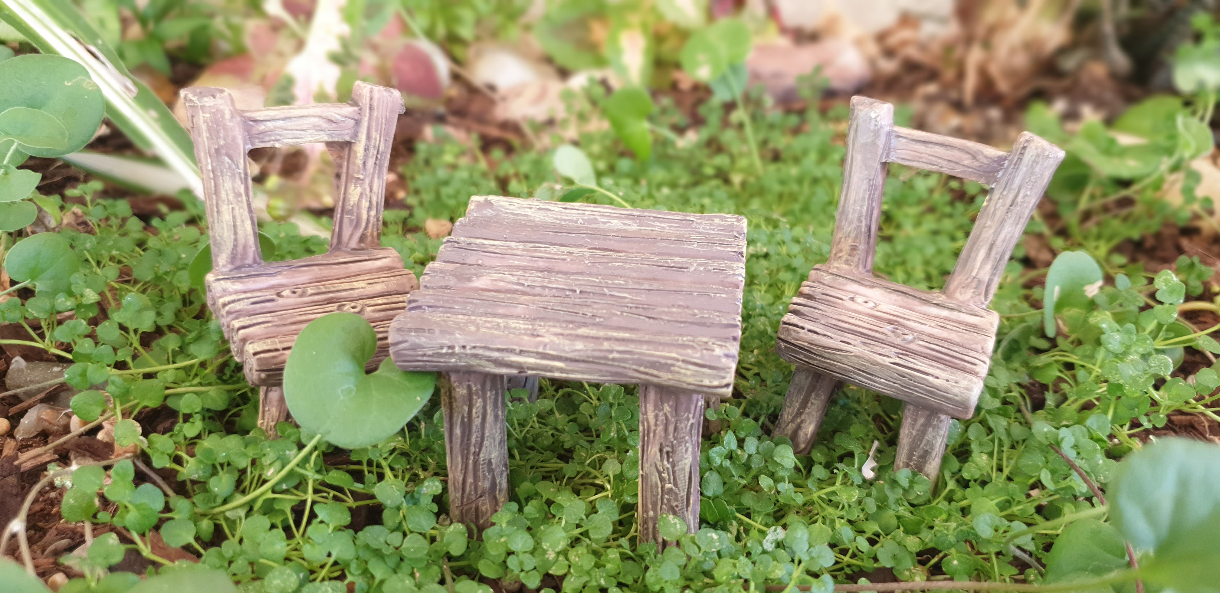Woodland table set