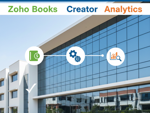How Bangalore International School streamlined finance and procurement operations using Zoho Books, Zoho Creator, and Zoho Analytics.
