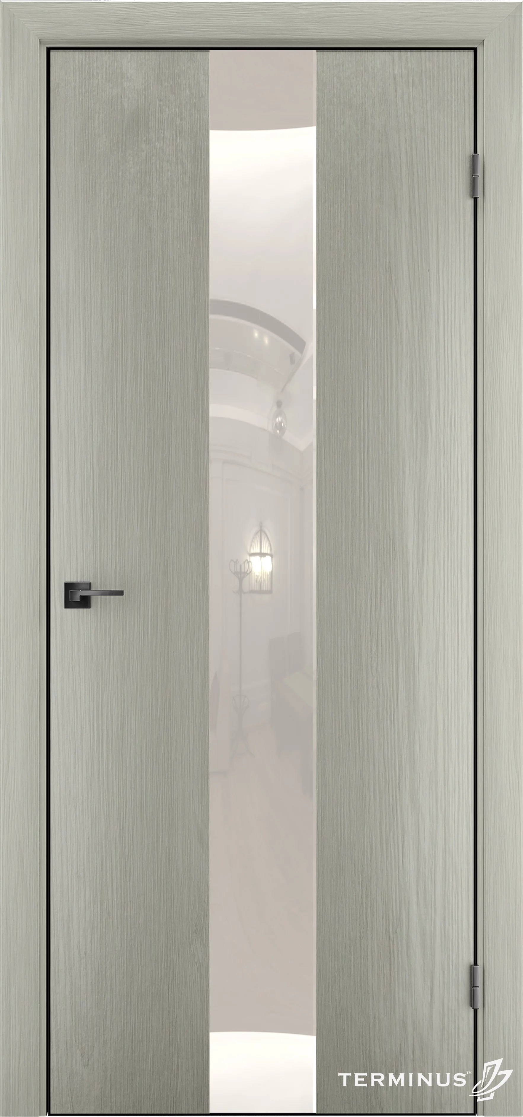 Двері модель 804 Аляска (планілак молочний)