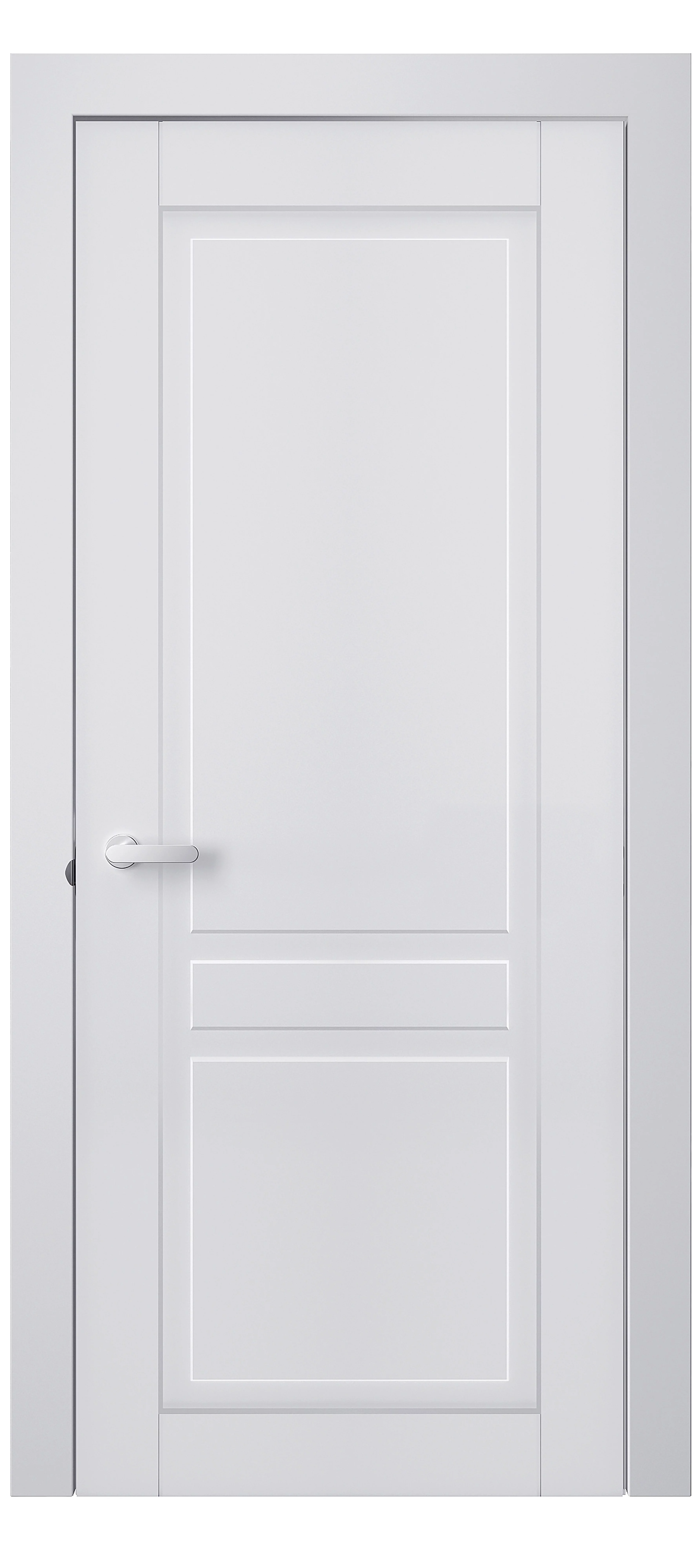 Двері модель 706.2 Біла Емаль (глуха)