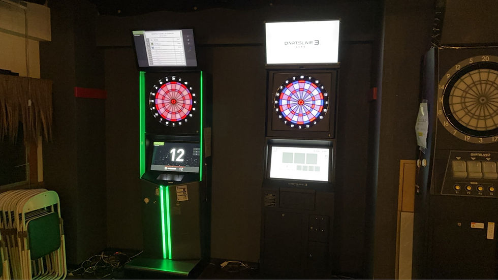 豊島区大塚 にてダーツライブ3ライト2台の設置作業をしました。